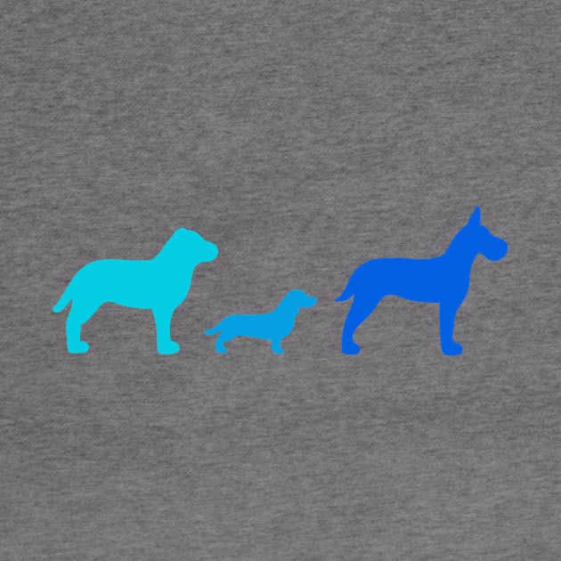 Three Dogs by Dog Days Design Co.